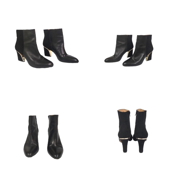 INC International Concepts Harpp Women's Round Toe Leather Ankle Boots Size 11 - Picture 1 of 15